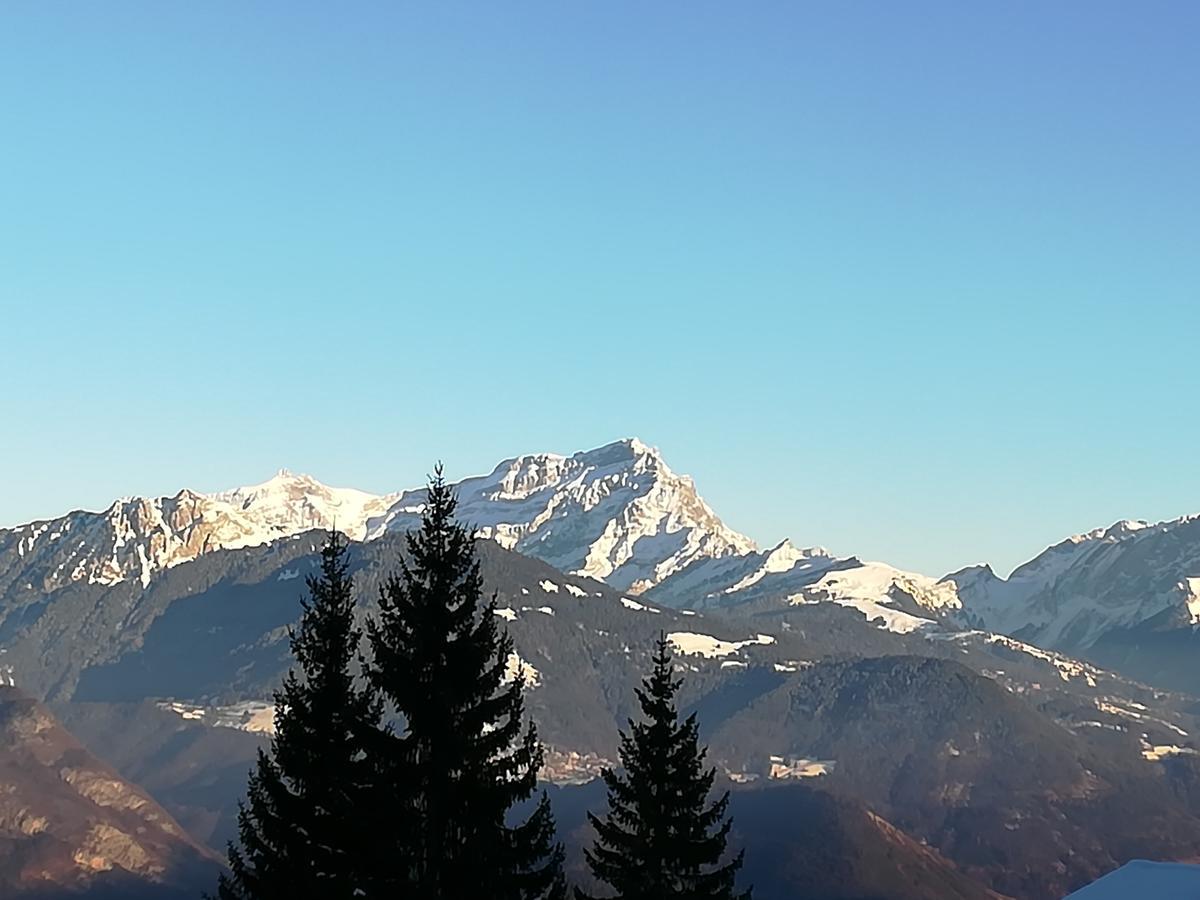 Romantic Chalet-Style Flat With Mountain View Torgon Exteriör bild
