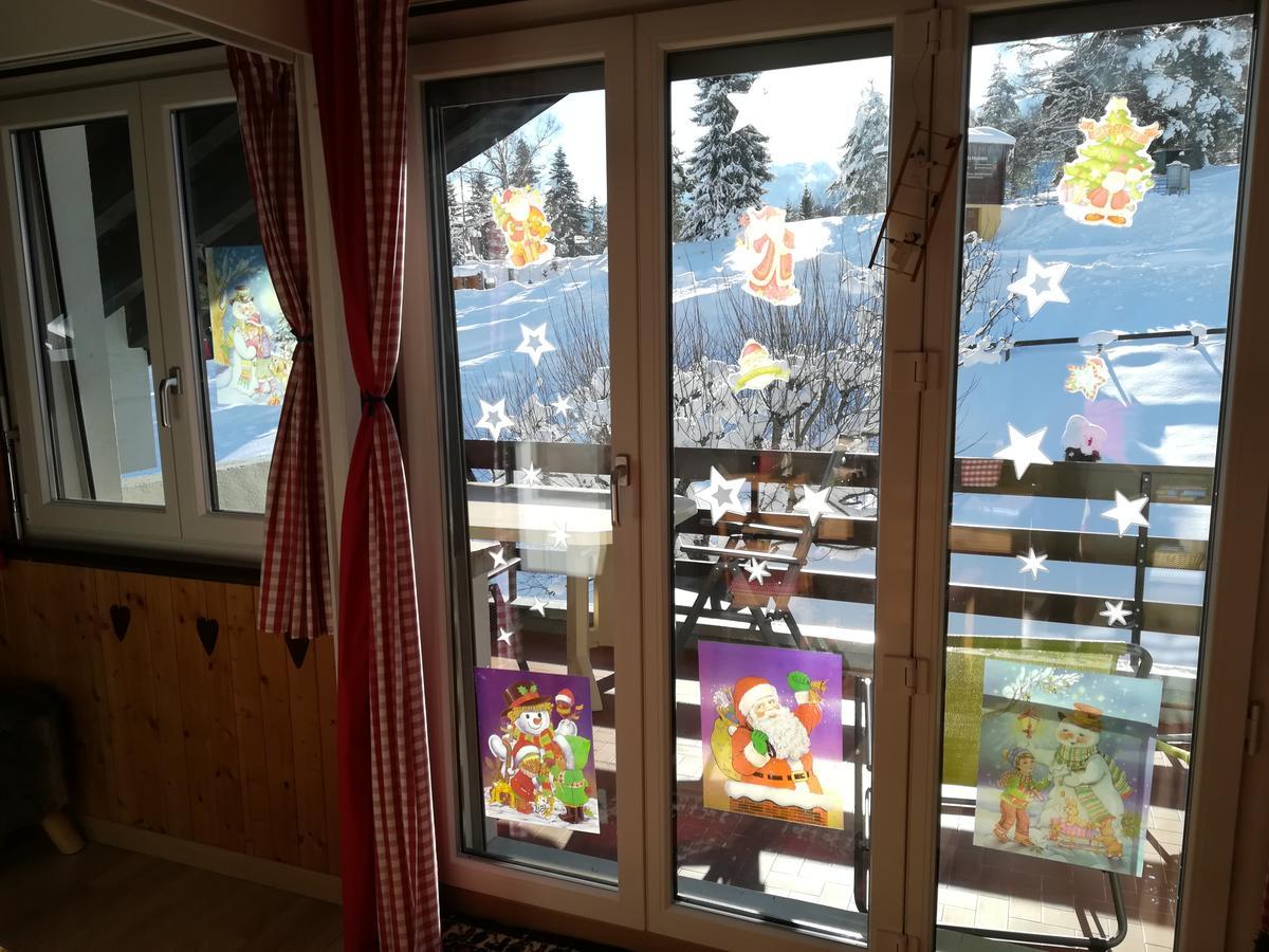 Romantic Chalet-Style Flat With Mountain View Torgon Exteriör bild